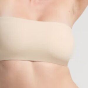 New - SKIMS Fits Everybody Bandeau, Size Medium, Sand